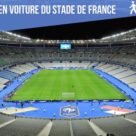Le Nid Douillet Appartement Confortable A 5 Min Du Stade De France Et Proche De L'Aeroport Cdg Saint-Denis  Zewnętrze zdjęcie