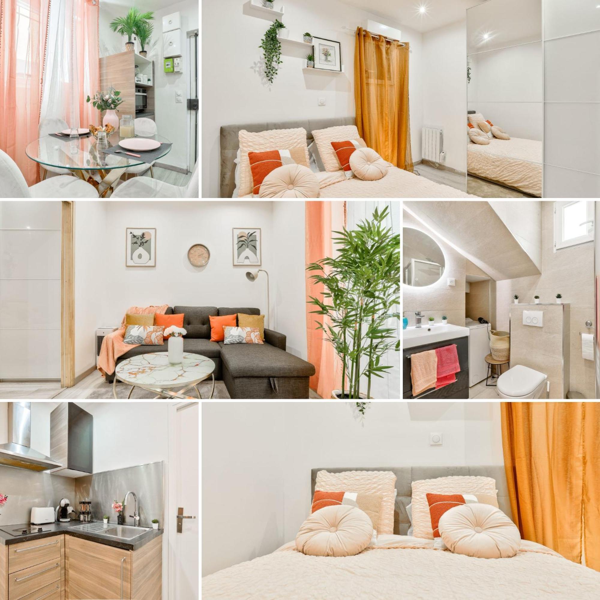 Le Nid Douillet Appartement Confortable A 5 Min Du Stade De France Et Proche De L'Aeroport Cdg Saint-Denis  Zewnętrze zdjęcie