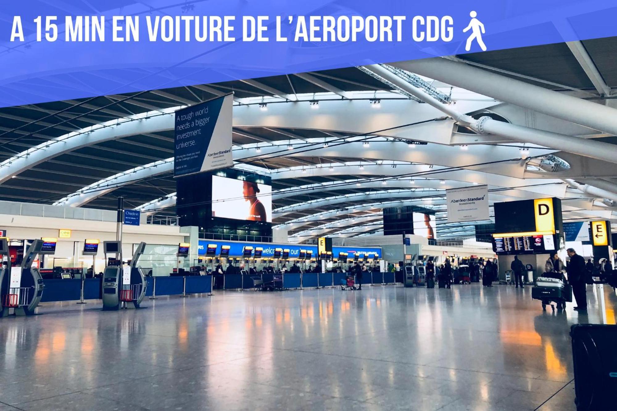 Le Nid Douillet Appartement Confortable A 5 Min Du Stade De France Et Proche De L'Aeroport Cdg Saint-Denis  Zewnętrze zdjęcie